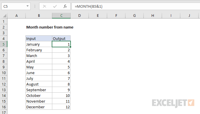 month-number-from-name-excel-formula-exceljet